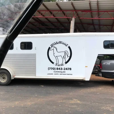 WildeWood Farm Horse Trailer