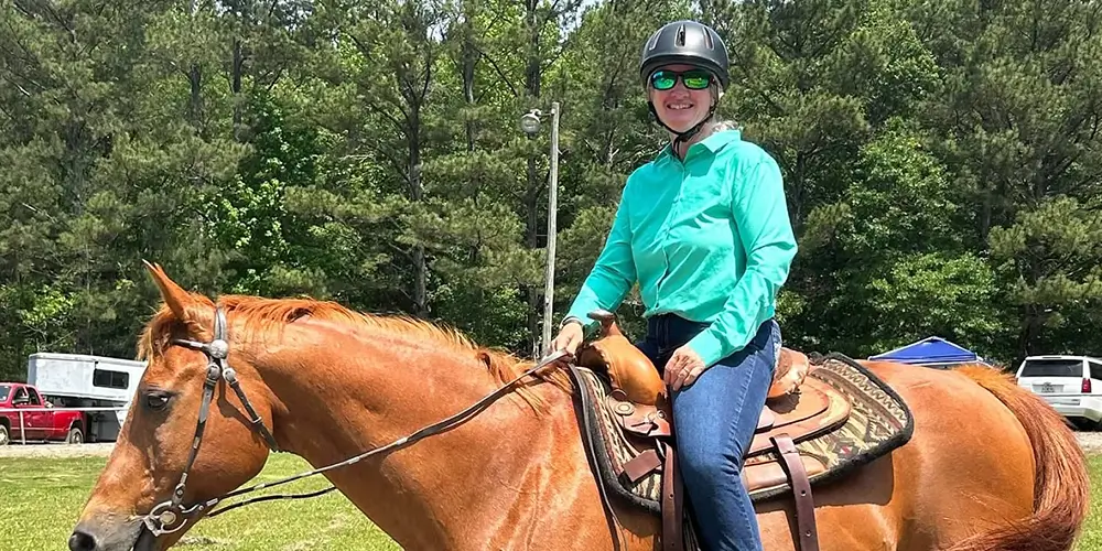 Mechanics of horseback riding